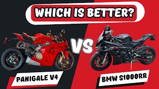 Ducati Panigale v4 vs BMW S1000RR Honest Riding Comparison [upl. by Eselrahc]