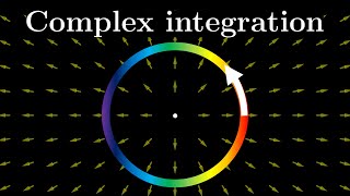 Complex integration Cauchy and residue theorems  Essence of Complex Analysis 6 [upl. by Yemarej]