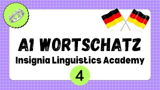 Start Deutsch 1 Wortschatz A1  Goethe Institut Zertifikat A1 Breakfast Items [upl. by Orvas]