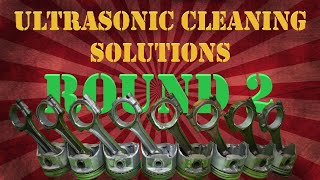 Round 2 Ultrasonic Cleaner Solutions Showdown Cheap vs Expensive Solvents [upl. by Staford]