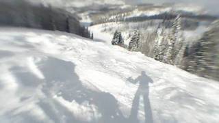 Whiteout at Steamboat Springs CO [upl. by Ebneter]