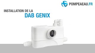 DAB Genix Broyeur Installation de la DAB Genix [upl. by Clougher]