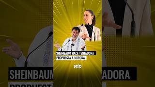 ¿NOROÑA lo logró 🔥Se reúne con CLAUDIA SHEINBAUM tras altercado por coordinación del SENADO 👀 [upl. by Hazeefah610]