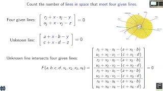 Mechanism Synthesis and Applied Enumerative Geometry [upl. by Ennasor]