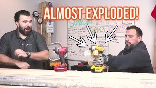 THIS DeWALT TOOL ALMOST EXPLODES [upl. by Ahsinned483]