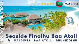 Seaside Finolhu Baa Atoll Maldives Is This the Most RELAXING Beach Resort Ever [upl. by Killie502]