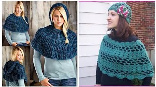 fabulous and very stylish Crochet knit caplets [upl. by Enrev]