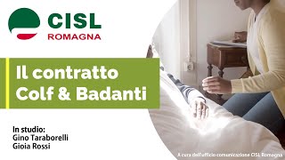 Il contratto Colf amp Badanti [upl. by Htebasile]