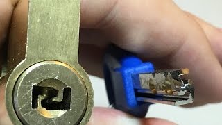 57 quot5quot Keyway Euro Cylinder Picked [upl. by Gora]