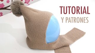 Gorro de lana muy fácil de hacer Tutorial paso a paso DIY Punto [upl. by Selden467]