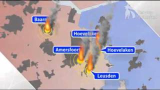 Weer grote brand in Hoevelaken [upl. by Anitsahs]