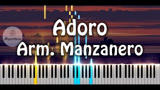 Armando Manzanero  Adoro Piano Cover [upl. by Llertnad336]