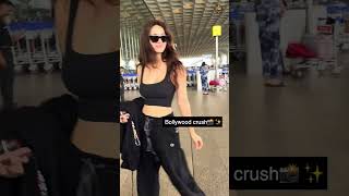 Bollywood crush Disha Patani spotted at the airport ready to catch her flight😍✈️ dishapatni [upl. by Lecrad]