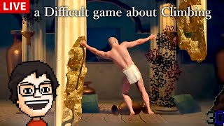 今日も激ムズな崖を登るおじさんを操作するゲーム『A Difficult Game About Climbing』を遊ぶ！！ [upl. by Alys]