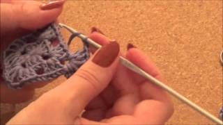 Tutorial Granny Square  mattonella della nonna [upl. by Shelia149]