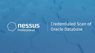 Credentialed Scan of Oracle DB in Nessus Professional [upl. by Ahseekat863]