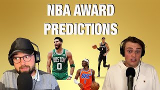 NBA Regular Season Award Predictions [upl. by Ecyal233]