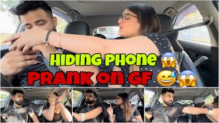 Hiding Phone Prank On Girlfriend 📱😂 Kalesh Hogya 😱rajatbornstar SwatiMonga prank [upl. by Annaed]