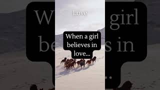 When a Girl Believes in Love Miracles Can Happen relationshiptools relationship [upl. by Anwaf]