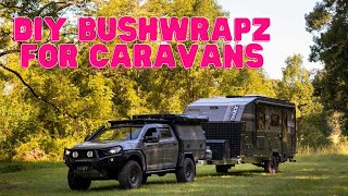 Step By Step How to Order  Install DIY BUSHWRAPZ To Caravan Windows [upl. by Osicnarf482]