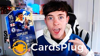 HOW TO GET REAL LIFE FIFA 20 ULTIMATE TEAM CARDS  CardsPlug [upl. by Pyszka]