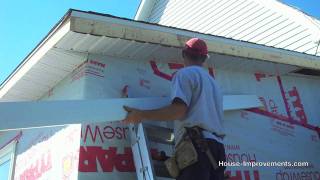 How To Install Soffit And Fascia [upl. by Anaet]