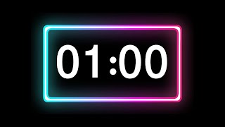 1MinuteTimer ⏱ BestCountdownTimer ⌛️ AlarmClock ⏰ [upl. by Astred]