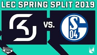 Tiebreaker SK vs S04  LEC Spring Split  Woche 9 Tag 2 GER [upl. by Yretsym]