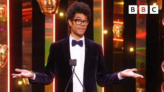 Richard Ayoades HILARIOUS opening monologue at the BAFTAs 2022  BBC [upl. by Jenness]