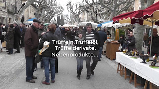 Trüffelschule  Richerenches Trüffelmarkt [upl. by Enoitna]