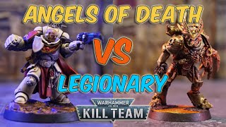 Angels of Death VS Legionary Kill Team 2024 Battle Report [upl. by Tace]