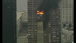 Helicopter Crashes Into Apartment Building in Korea [upl. by Bullion782]