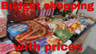 Budget Asda grocery shopping haul with prices [upl. by Mossberg]