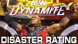 ANOTHER DISASTER RATING ON THE PPV GO HOME SHOW AEW DYNAMITE 20TH NOVEMBER 2024 RATING [upl. by Louisette]