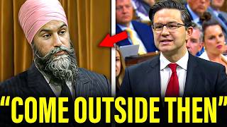 Jagmeet Singh Gets INSTANT KARMA after Messing with Pierre Poilievre [upl. by Aletsirc554]