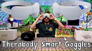 Therabody Smart Goggles Unboxing Setup amp First Time Use Testing [upl. by Ecneralc468]