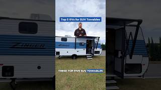 RVs You Can Tow By SUVs 🙌 rv traveltrailer rvlife rving [upl. by Joachima]