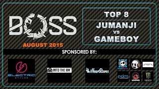 BOSS AUG2015 Jumanji vs Gameboy Top 8 Match EmazingLightscom [upl. by Dana]