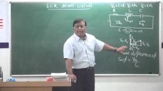 XII59 LCR Series circuit 2014 Pradeep Kshetrapal Physics [upl. by Sissie]