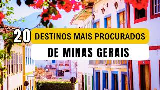 TOP 20 destinos mais procurados de Minas Gerais minasgerais top20 curiosidades [upl. by Mal]