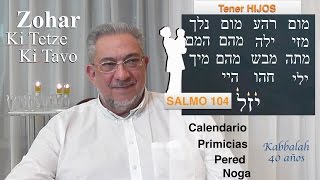 Kabbalah Secretos del Zohar  clase 160 Ki Tetze  Ki Tavo [upl. by Ahsenrad]