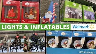 🎄WALMART CHRISTMAS LIGHTS amp INFLATABLES SHOP WITH ME‼️WALMART CHRISTMAS DECOR  CHRISTMAS LIGHTS [upl. by Nirehs860]