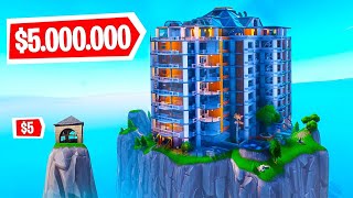 BUILD THE BEST HOUSE CHALLENGE in FORTNITE [upl. by Lerim]