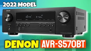 5 Channel Receiver  Denon AVRS570BT 52 Channel AV Receiver 2022 Model [upl. by Bilac]