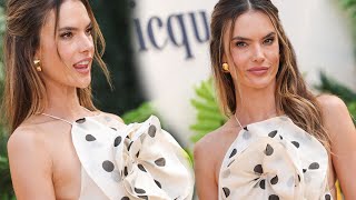 Alessandra Ambrosio at Veuve Clicquot Polo Classic LA [upl. by Dib]