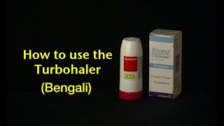 How to use the Turbohaler Bengali [upl. by Eetnom]