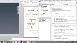 SolidWorks API Tutorial 5 User Forms [upl. by Martguerita]