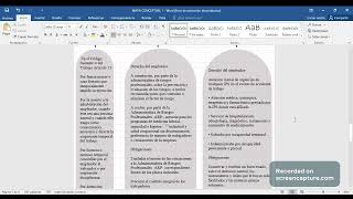 MAPA CONCEPTUAL CONTRATO LABORAL [upl. by Alfredo265]