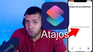 No se pudo conectar a la galería  Aplicación de Atajos en iPhone [upl. by Elle941]