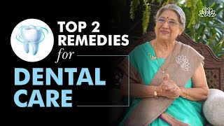 2 Natural Way to Remove Dental Plaque Without Going to Dentist  Best Home Remedies for Oral Hygiene [upl. by Ayar]